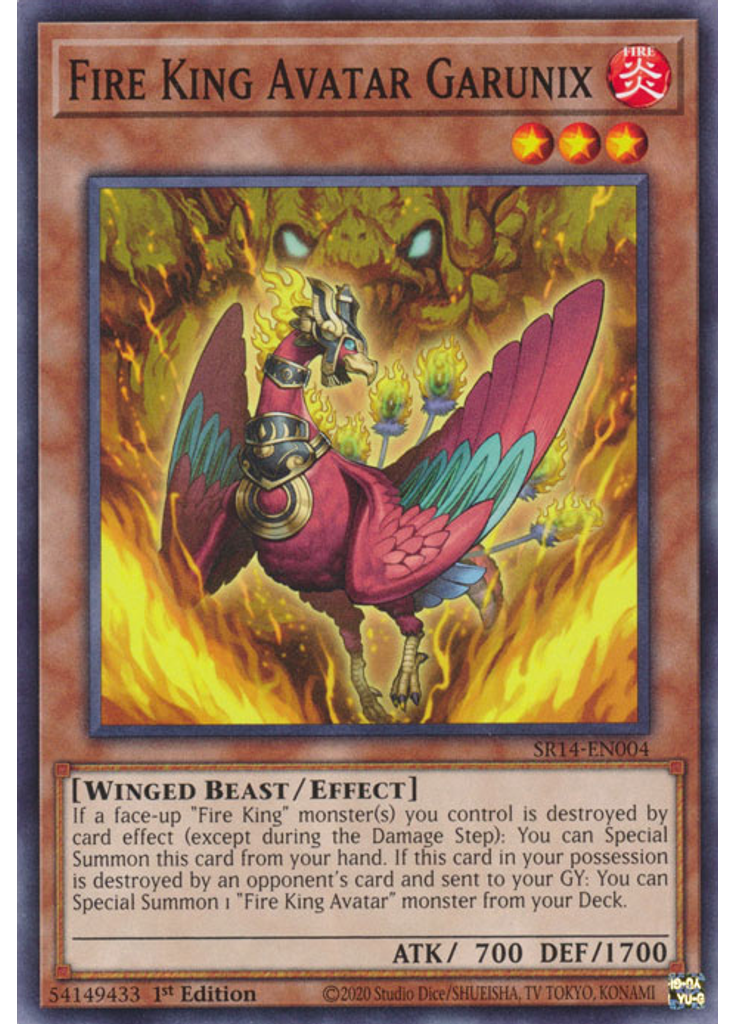 Fire King Avatar Garunix
