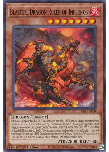 Blaster, Dragon Ruler of Infernos