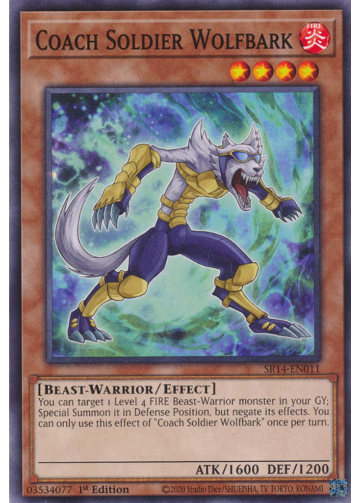 Coach Soldier Wolfbark