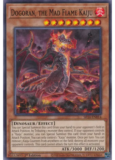 Dogoran, the Mad Flame Kaiju