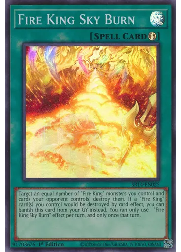 Fire King Sky Burn