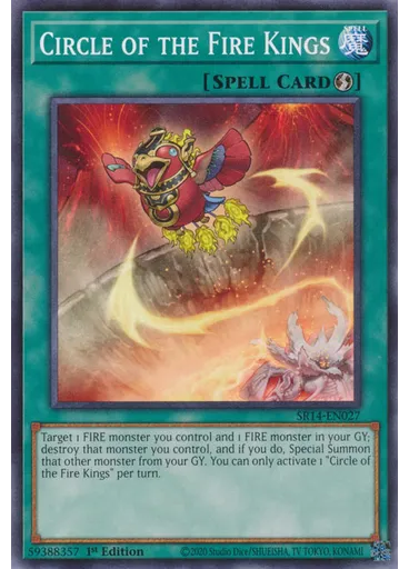 Circle of the Fire Kings — Structure Deck: Fire Kings