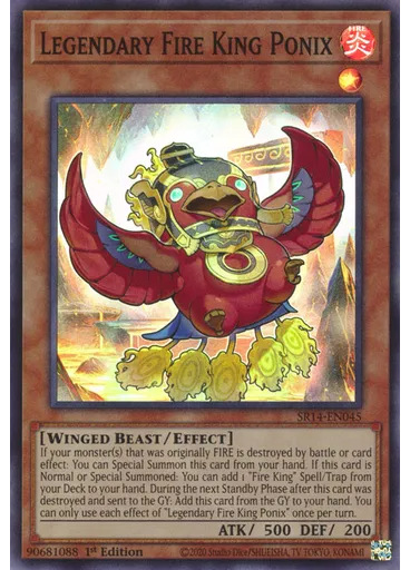 Legendary Fire King Ponix