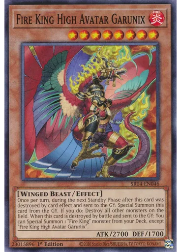 Fire King High Avatar Garunix
