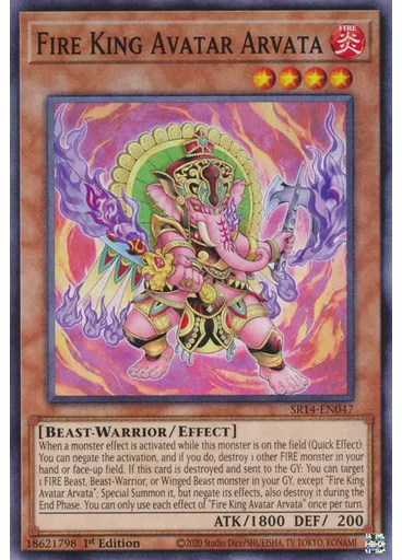 Fire King Avatar Arvata