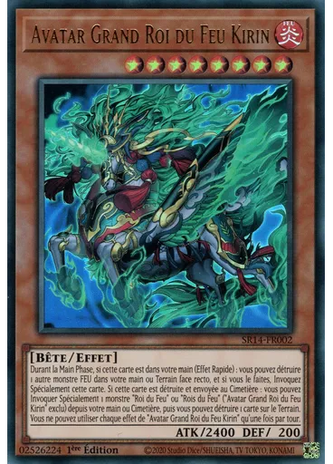 Avatar Grand Roi du Feu Kirin