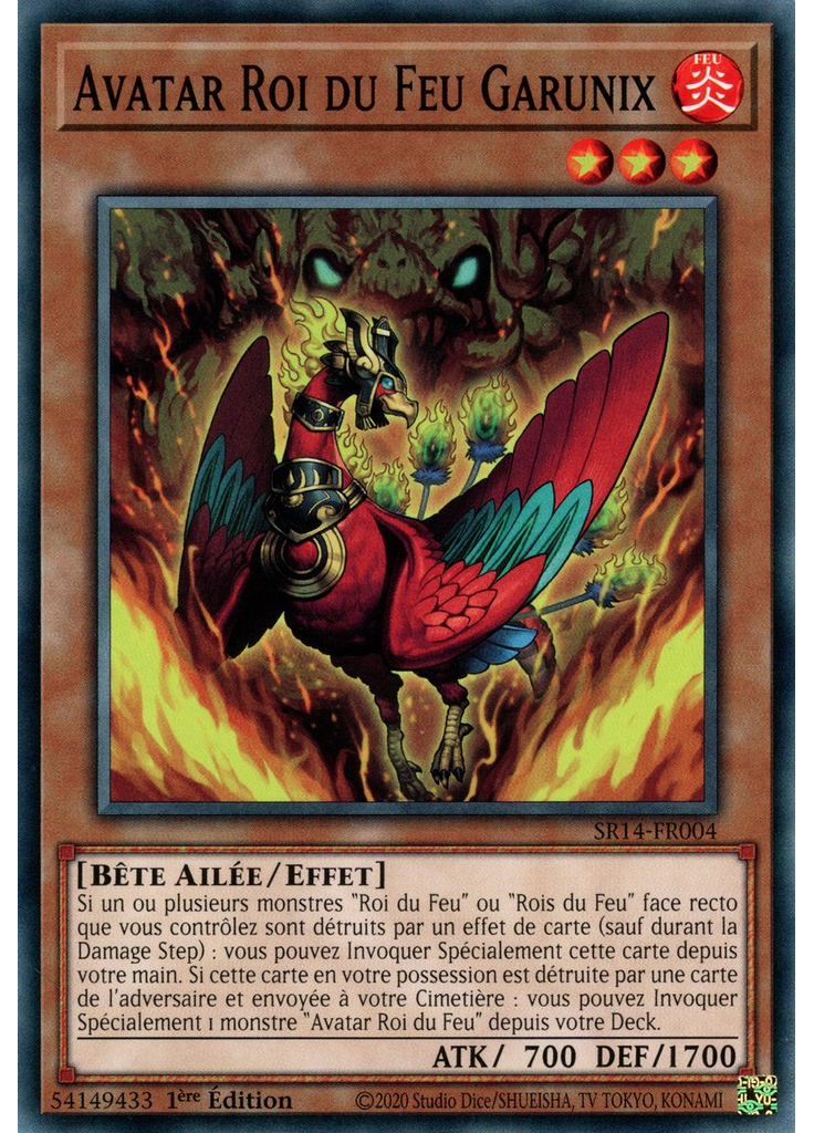 Avatar Roi du Feu Garunix