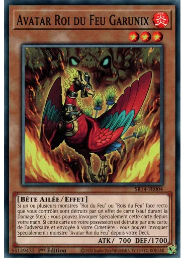 Avatar Roi du Feu Garunix