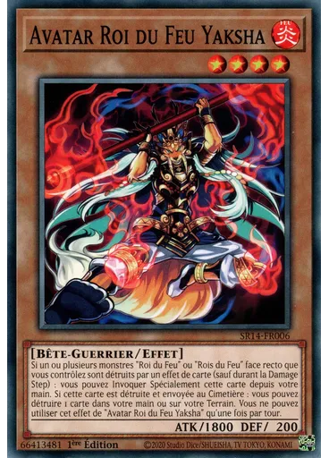 Avatar Roi du Feu Yaksha