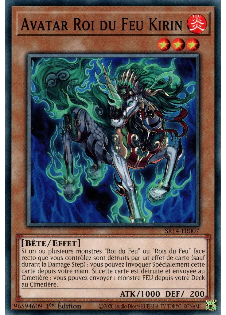 Avatar Roi du Feu Kirin