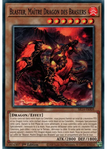 Blaster, Maître Dragon des Brasiers