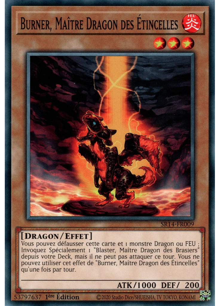 Burner, Maître Dragon des Étincelles