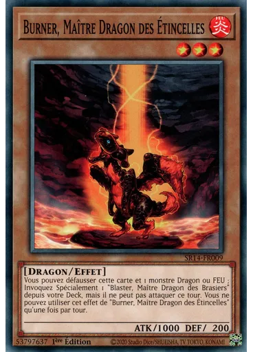 Burner, Maître Dragon des Étincelles
