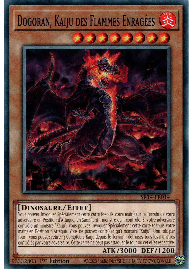 Dogoran, Kaiju des Flammes Enragées