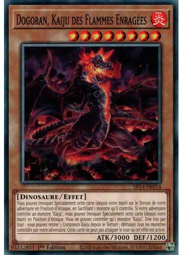 Dogoran, Kaiju des Flammes Enragées