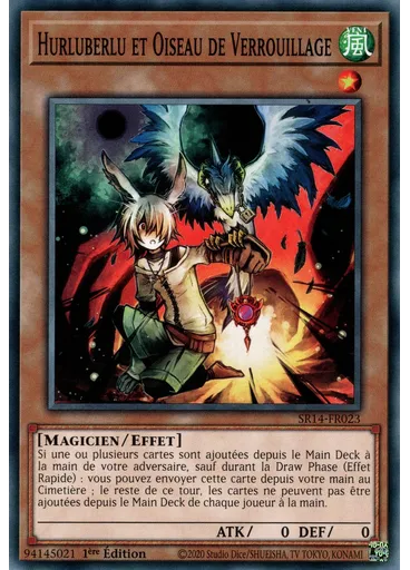 Hurluberlu et Oiseau de Verrouillage — Deck de Structure : Les Rois du Feu