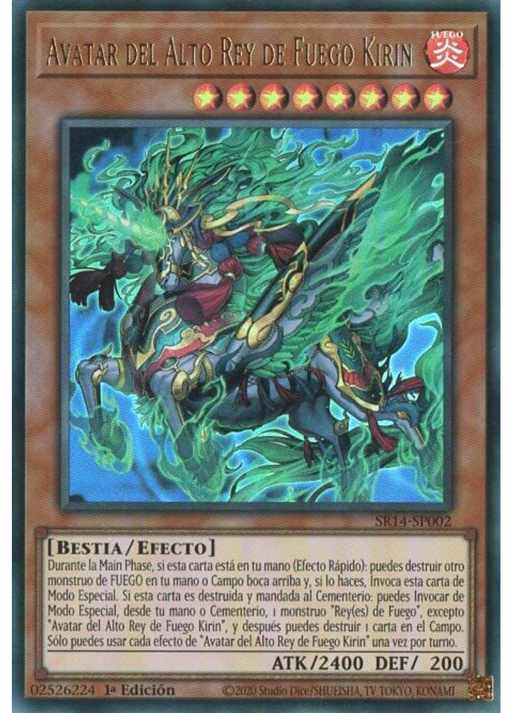 Avatar del Alto Rey de Fuego Kirin