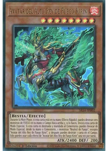 Avatar del Alto Rey de Fuego Kirin