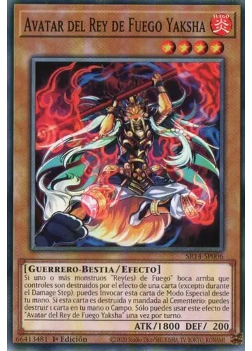 Avatar del Rey de Fuego Yaksha