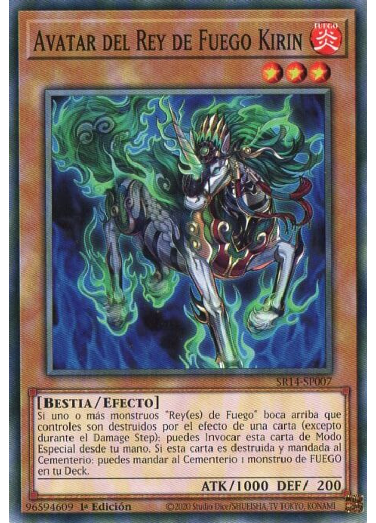 Avatar del Rey de Fuego Kirin