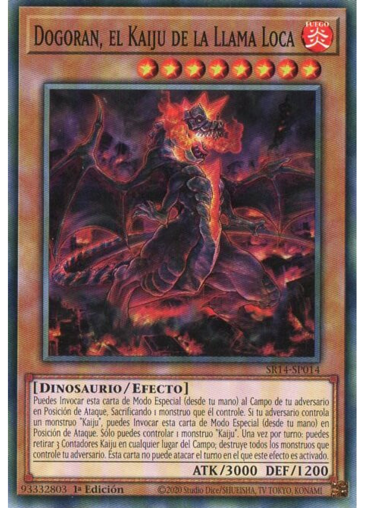 Dogoran, el Kaiju de la Llama Loca