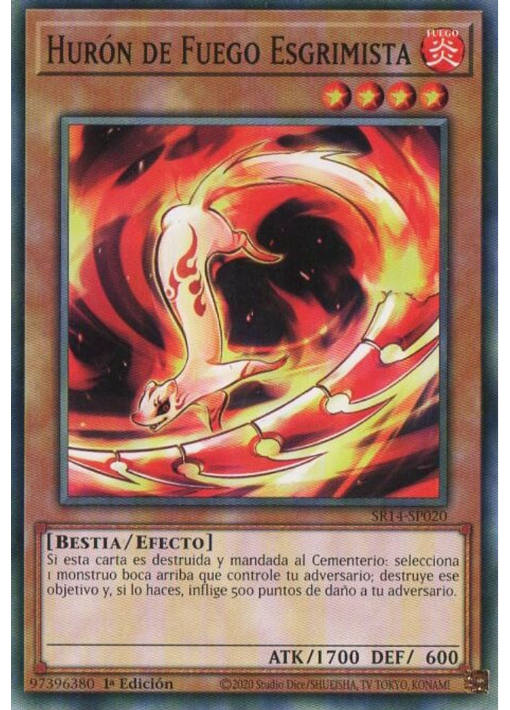 Hurón de Fuego Esgrimista