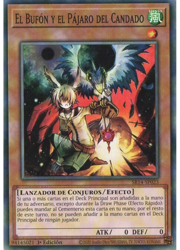 El Bufón y el Pájaro del Candado