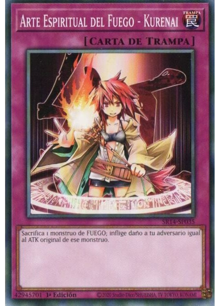 Arte Espiritual del Fuego - Kurenai