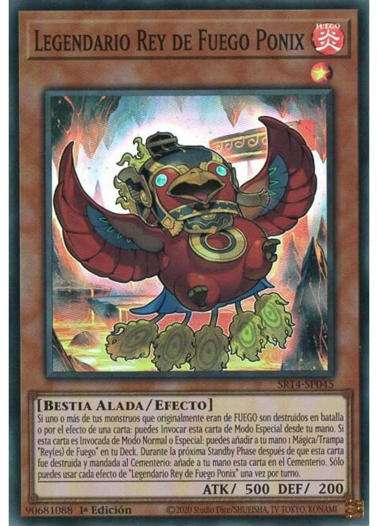Legendario Rey de Fuego Ponix