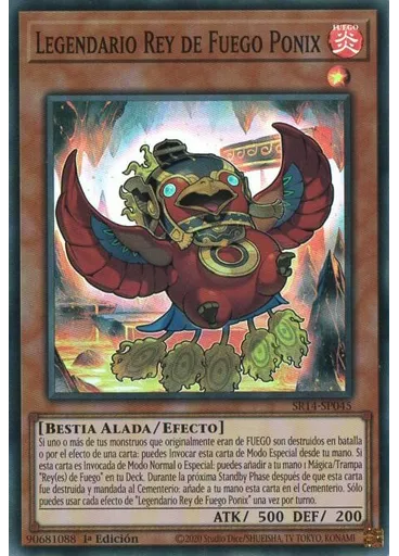 Legendario Rey de Fuego Ponix