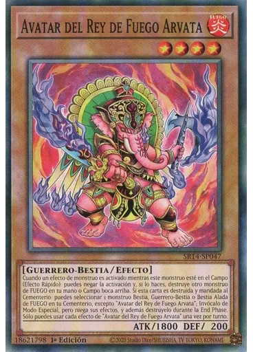 Avatar del Rey de Fuego Arvata