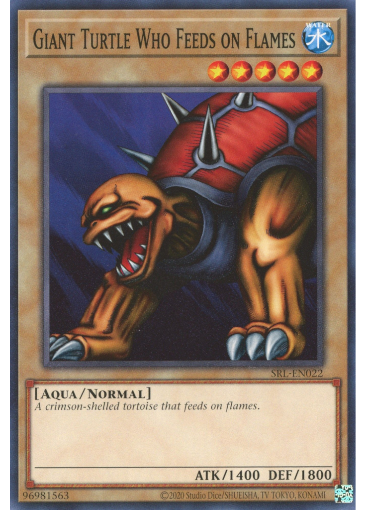 Giant Turtle Who Feeds on Flames (Common Unlimited 25th Anniversary Edition)