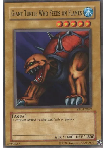 Giant Turtle Who Feeds on Flames