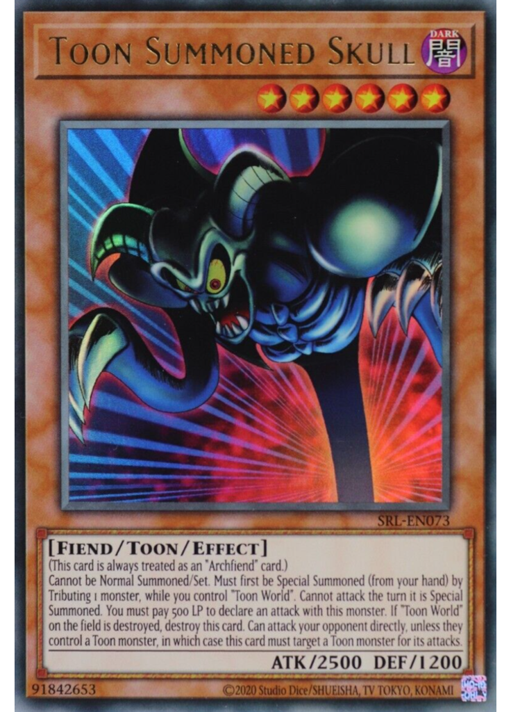 Toon Summoned Skull (Ultra Rare Unlimited 25th Anniversary Edition)