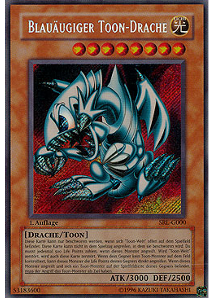 Blauäugiger Toon-Drache
