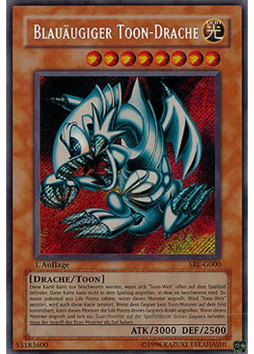 Blauäugiger Toon-Drache