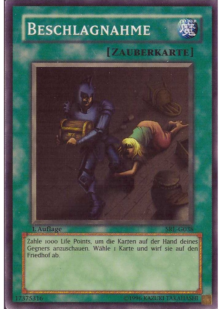 Beschlagnahme