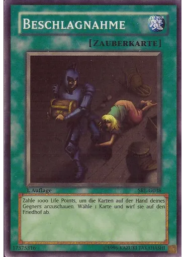 Beschlagnahme