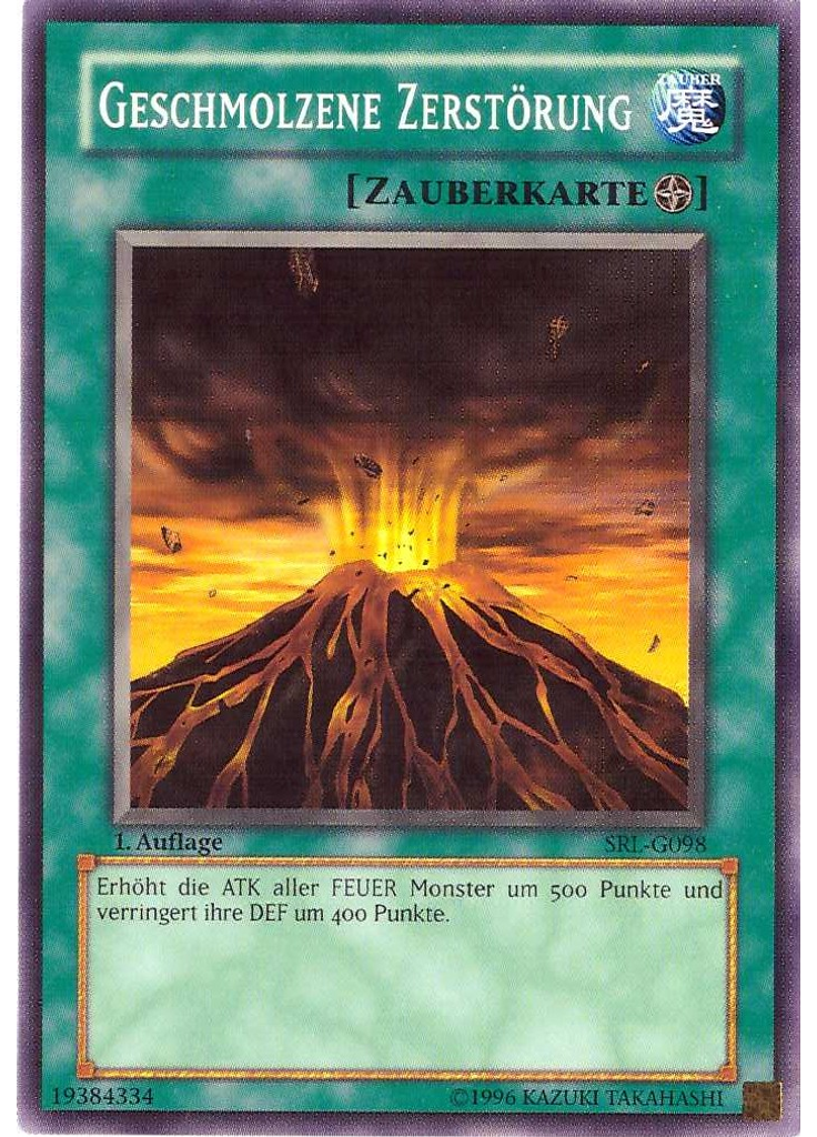 Geschmolzene Zerstörung