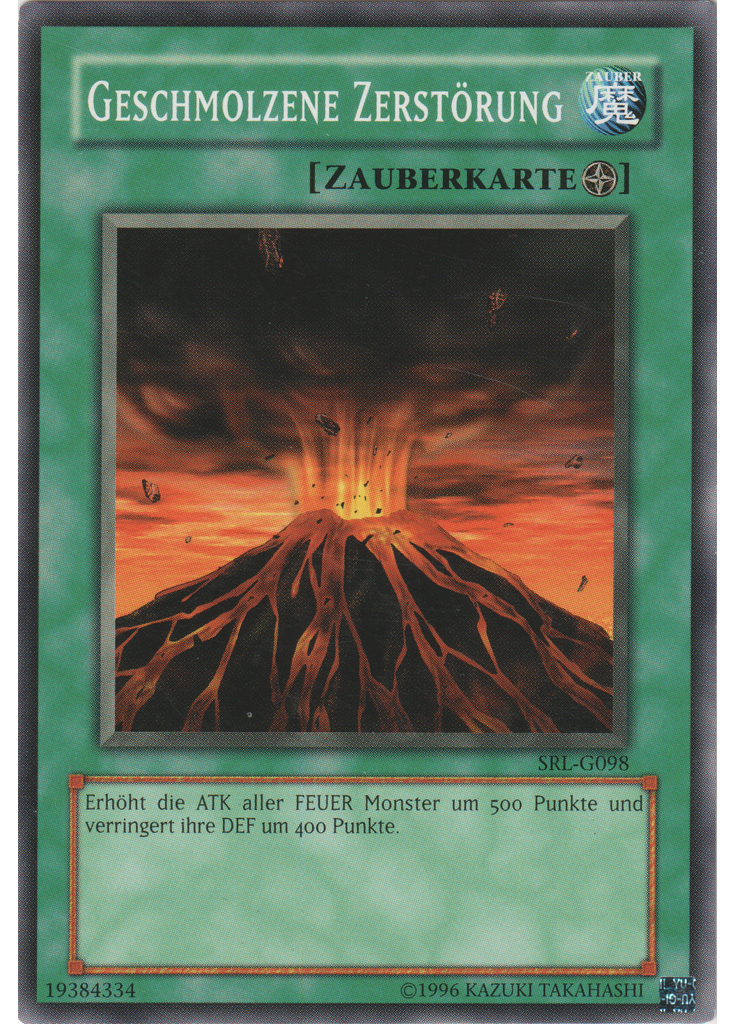Geschmolzene Zerstörung (Short Print Unlimited)