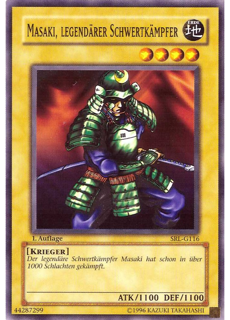 Masaki, legendärer Schwertkämpfer