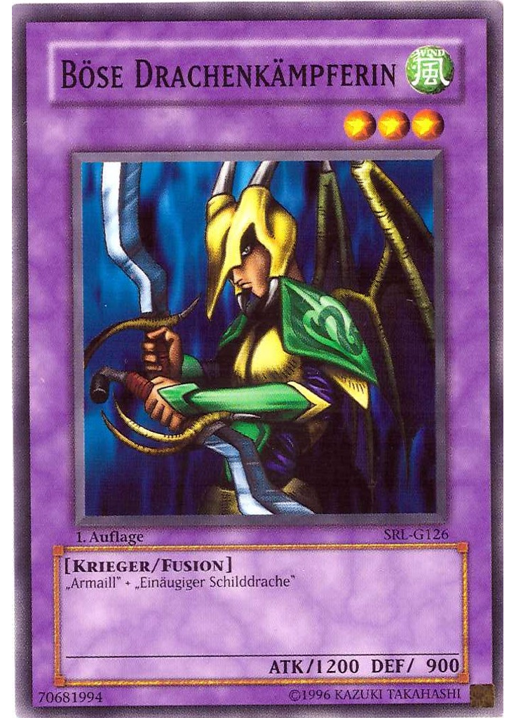 Böse Drachenkämpferin