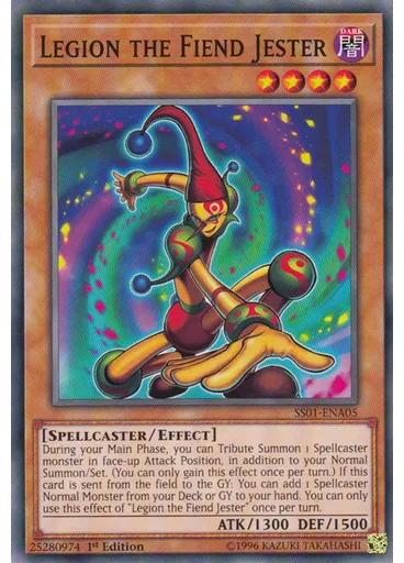 Legion the Fiend Jester — Speed Duel Starter Decks: Destiny Masters