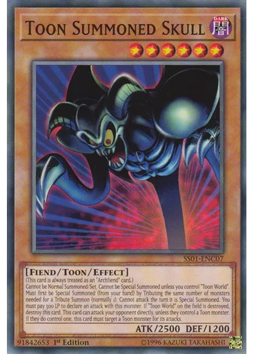 Toon Summoned Skull