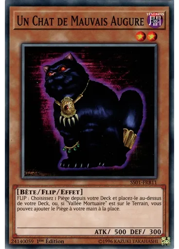 Un Chat de Mauvais Augure — Decks de Démarrage Speed Duel : Les Maîtres du Destin