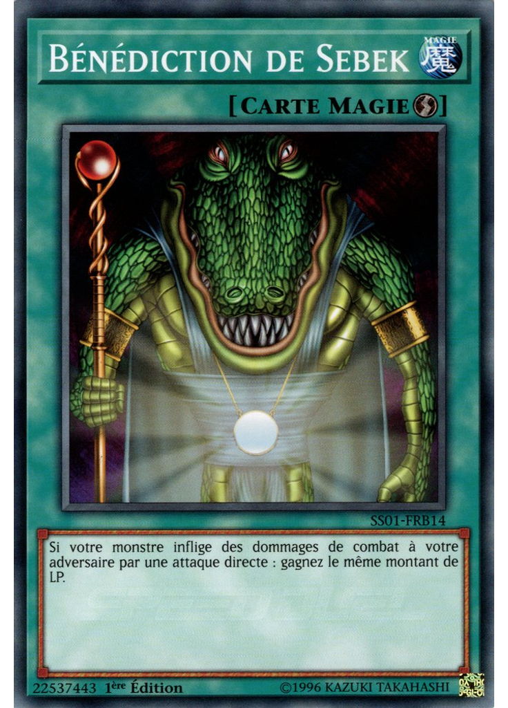 Bénédiction de Sebek