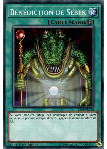 Bénédiction de Sebek