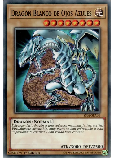 Dragón Blanco de Ojos Azules