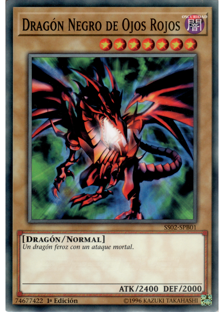 Dragón Negro de Ojos Rojos