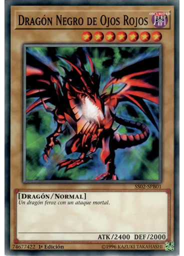 Dragón Negro de Ojos Rojos